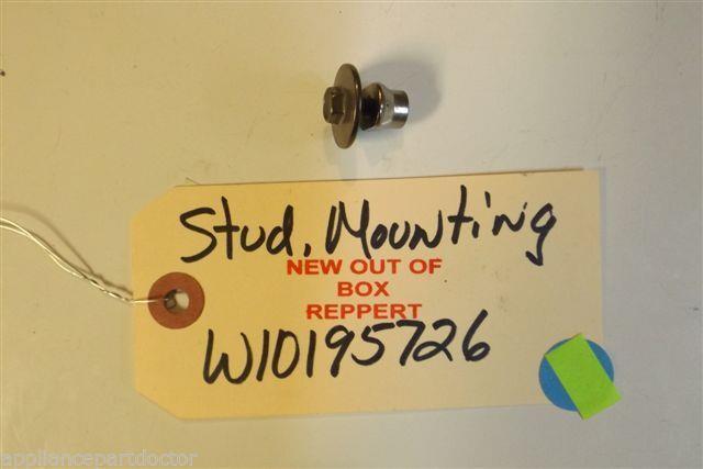 MAYTAG DISHWASHER W10195726 Stud, Mounting  NEW W/O BOX