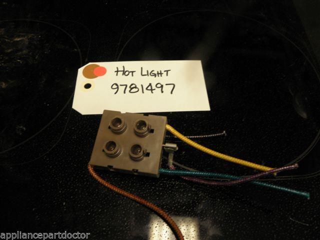Kitchen Aid STOVE 9781497 Hot Light used