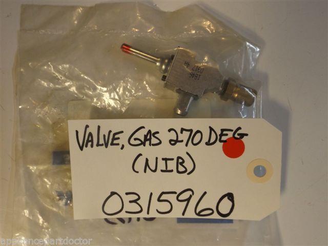 Maytag Whirlpool Stove  0315960  Valve, Gas 270 Deg  NEW IN BOX