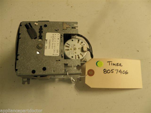FRIDGIDAIRE DISHWASHER 8057406 TIMER USED PART ASSEMBLY