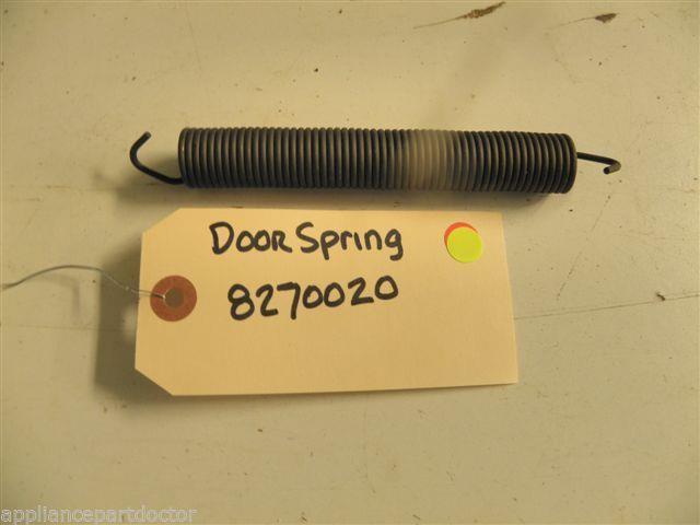 KITCHEN AID DISHWASHER 8270020 DOOR BALANCE SPRING USED PART ASSEMBLY