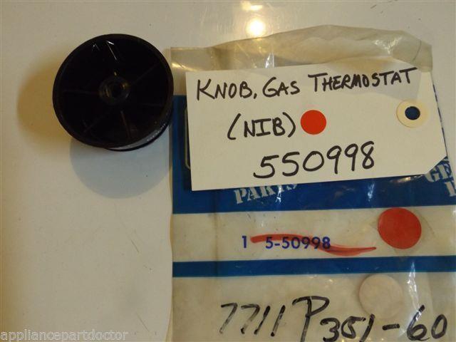 Maytag Gas Stove  550998  Knob, Gas Thermostat NEW IN BOX