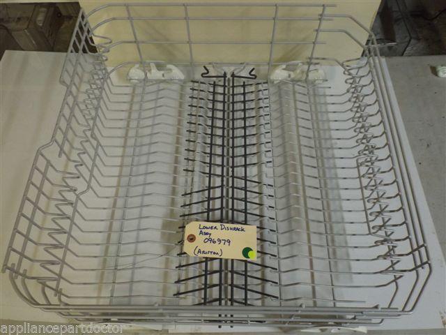 ARISTON DISHWASHER 096979  LOWER  RACK USED PART *SEE NOTE*