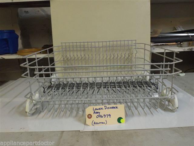 ARISTON DISHWASHER 096979  LOWER  RACK USED PART *SEE NOTE*