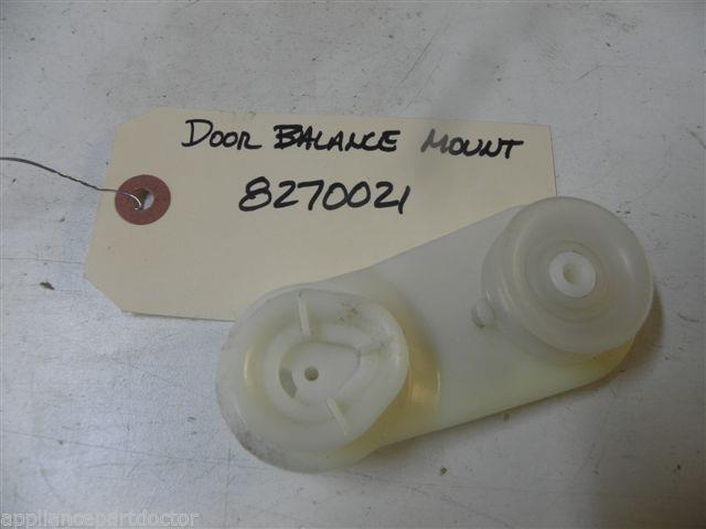 KITCHEN AID DISHWASHER 8270021 DOOR BALANCE MOUNT USED PART ASSEMBLY