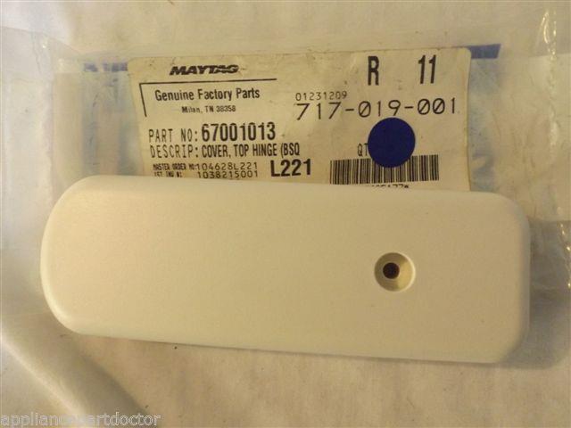 KENMORE KITCHEN AID REFRIGERATOR 67001013 Cover, Hinge (bisque)   NEW IN BAG