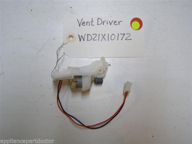 GE DISHWASHER WD21X10172 VENT DRIVER USED PART ASSEMBLY