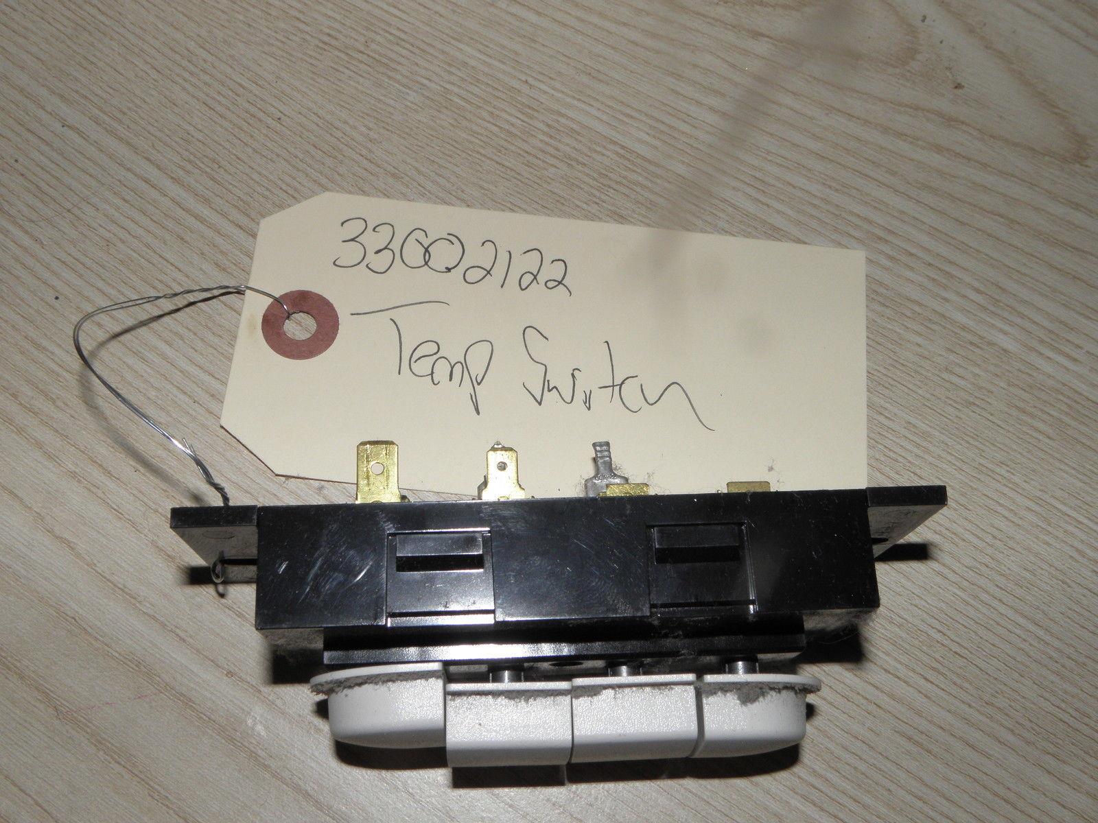 MAYTAG NEPTUNE STACK UNIT 33002122 TEMP SWITCH USED PART ASSEMBLY