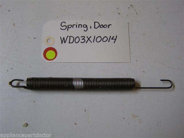 GE DISHWASHER WD03X10014 SPRING USED PART ASSEMBLY