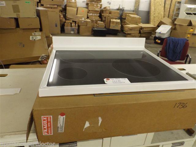Maytag Stove 74010573 Top, Main (bsq) (NIB) (small paint chip)  NEW IN BOX