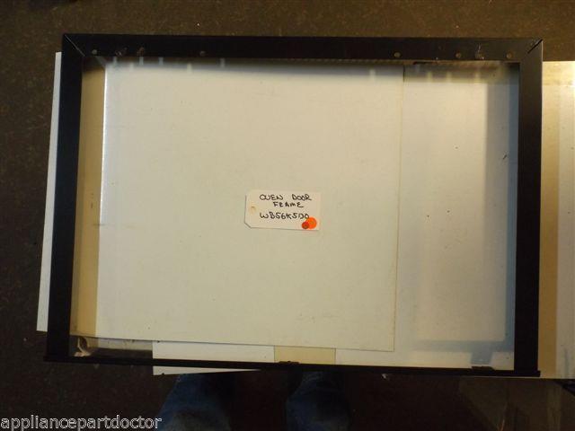 KENMORE STOVE WB56K5130 Oven door frame   USED PART