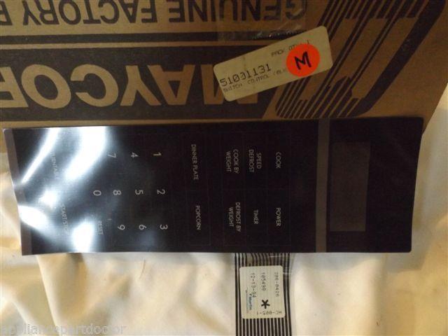 MAYTAG/MAGIC CHEF MICROWAVE 51001131 Switch, Control (blk) NEW IN BOX