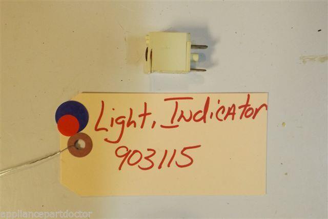 AMANA  STOVE 903115 Light, Indicator 125v   USED PART