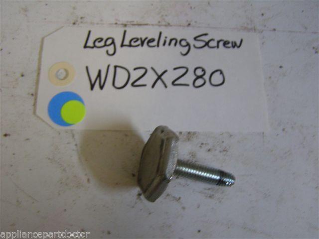 GE DISHWASHER WD2X280 Leg Leveling Screw  USED PART