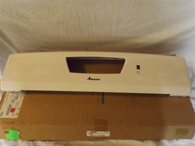 AMANA STOVE 74008824 Panel, Backguard (bsq)  NEW IN BOX
