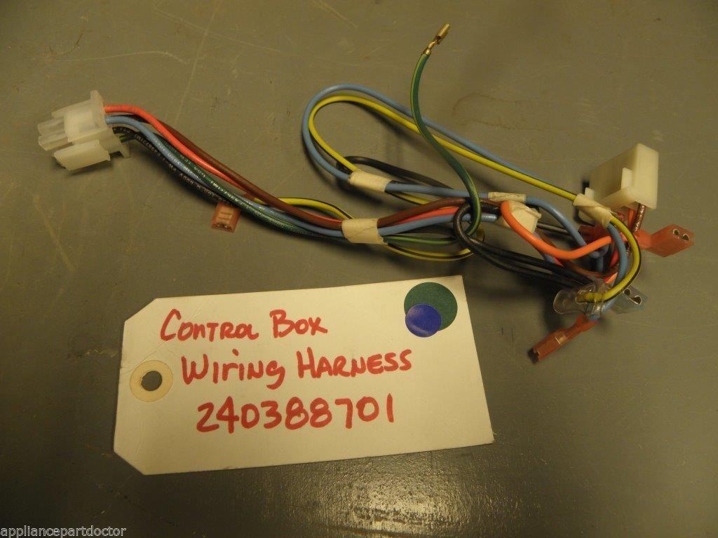 Frigidaire REFRIGERATOR 240388701 Wiring Harness,control Box  used