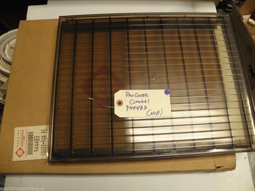 Whirlpool REFRIGERATOR 944483 Pan Cover (smoke) NEW IN BOX