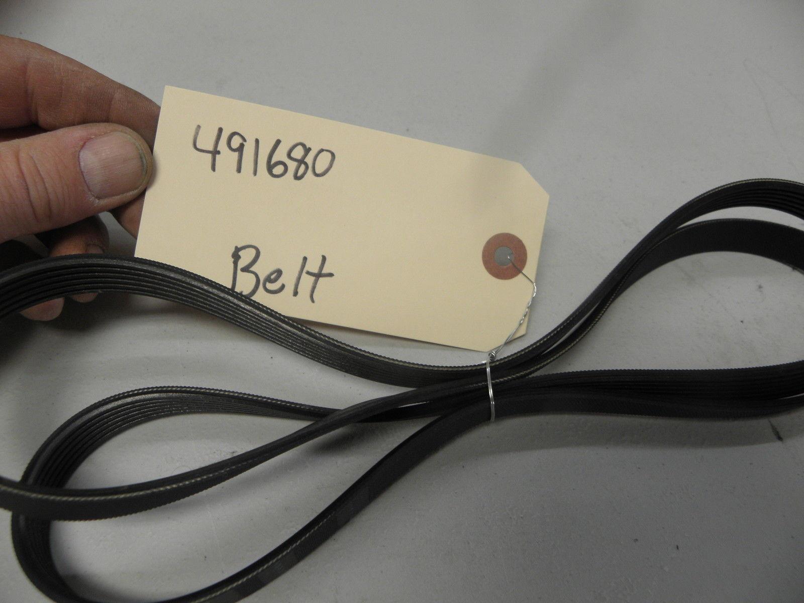 BOSCH FRONT LOADER WASHING MACHINE 491680 BELT USED PART ASSEMBLY