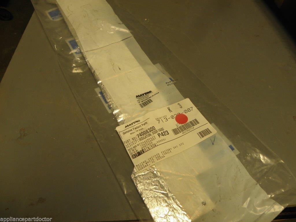 Jenn Air Maytag Amana Stove 74008300 Door Handle Insulation NEW IN BOX