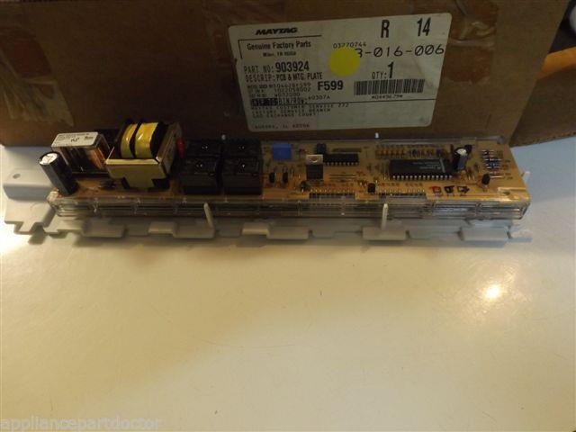 MAYTAG/ADMIRAL/MAGIC CHEF DISHWASHER  903924 Pcb & Mtg. Plate NEW IN BOX