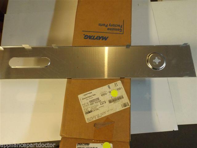 Maytag Dishwasher  99002438  Insert, Facia (blk)  NEW IN BOX