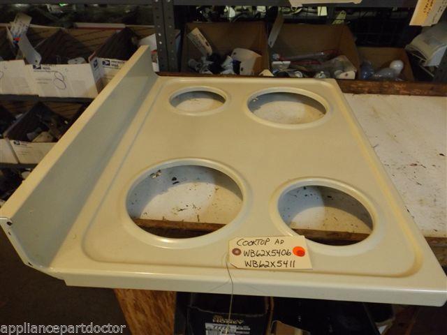 GE STOVE WB62X5406  WB62X5411  Cooktop Ad used part
