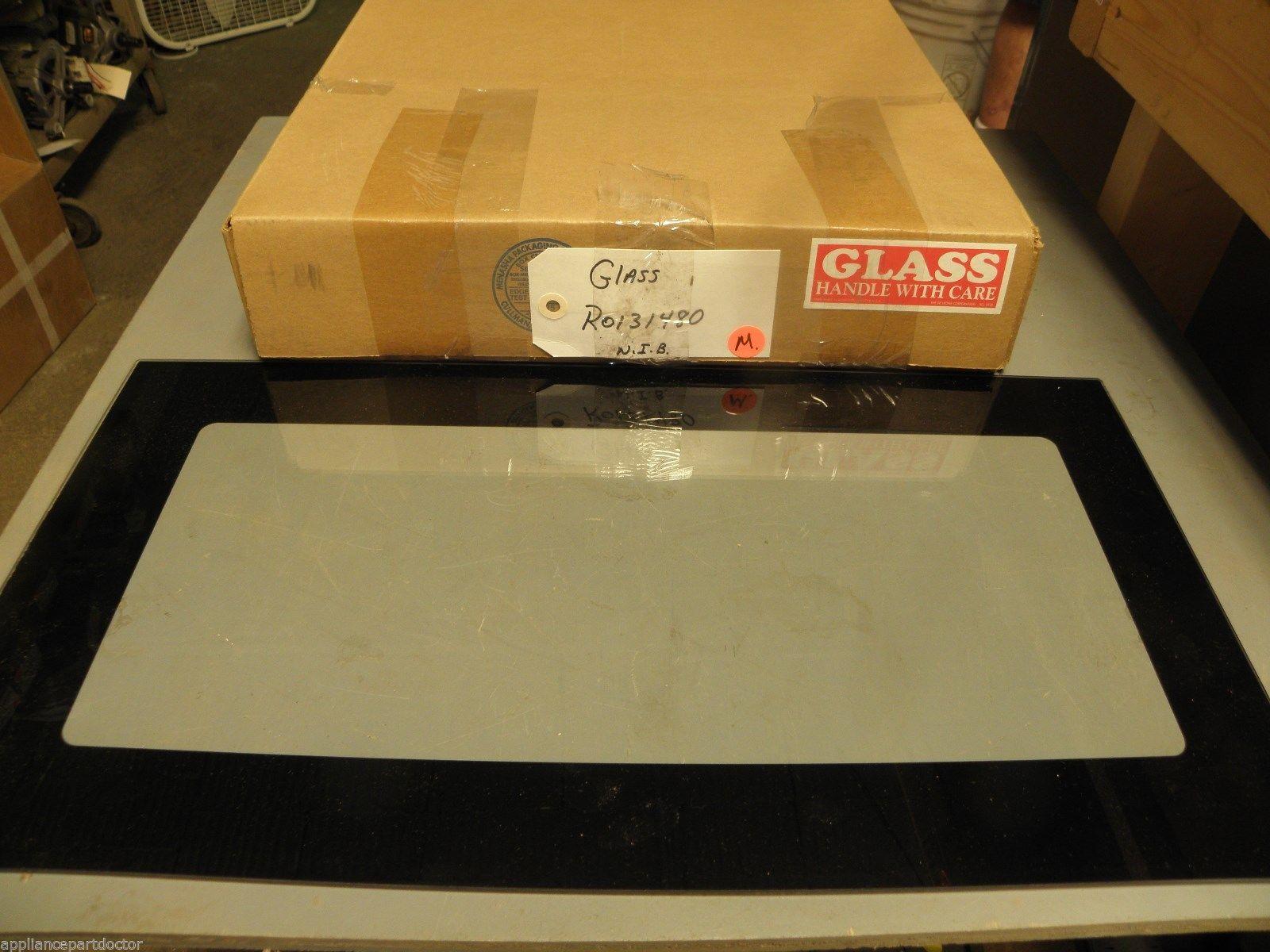 MAYTAG/AMANA MICROWAVE R0131480 Glass, Door (blk)  NEW IN BOX