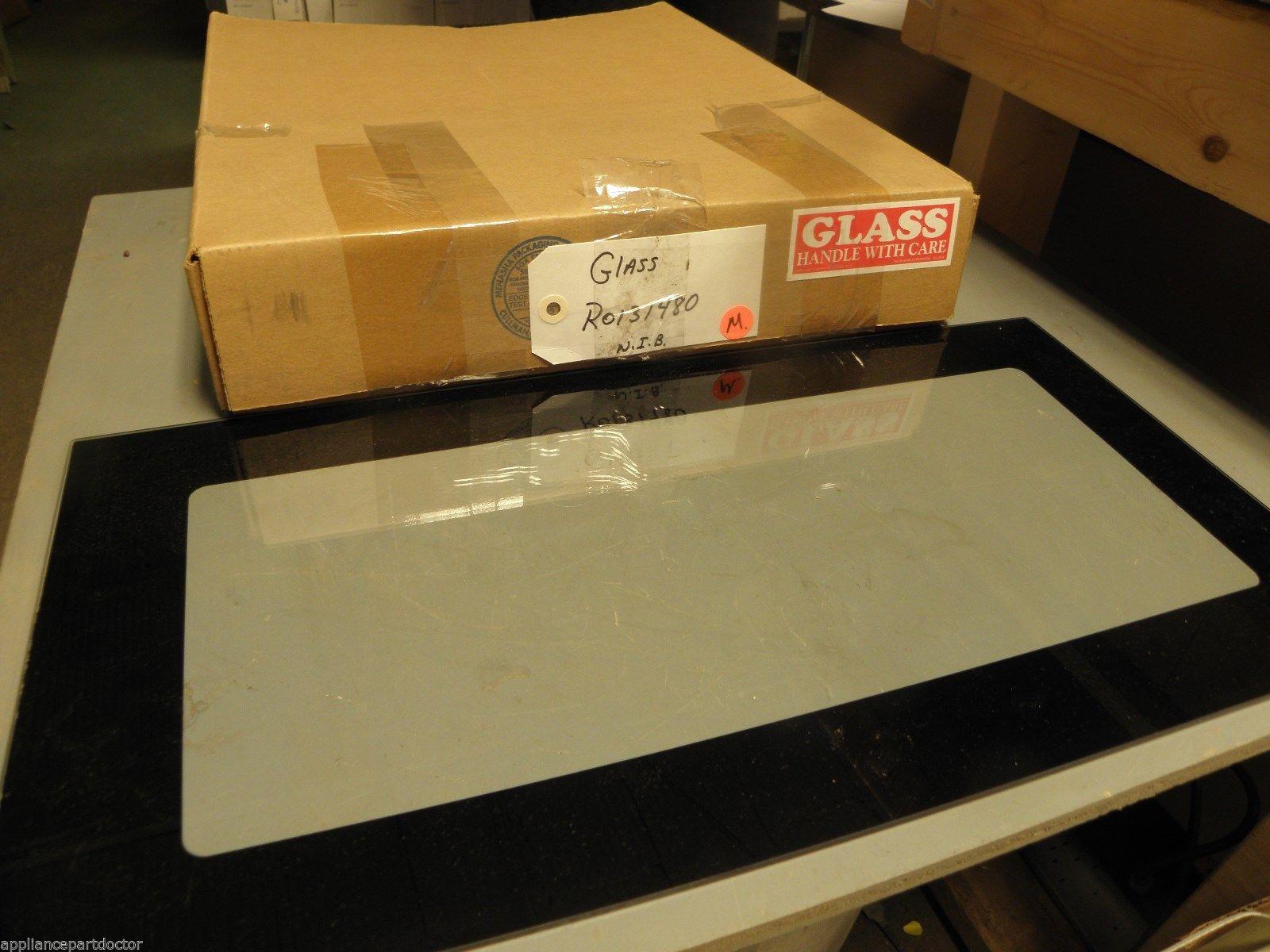MAYTAG/AMANA MICROWAVE R0131480 Glass, Door (blk)  NEW IN BOX