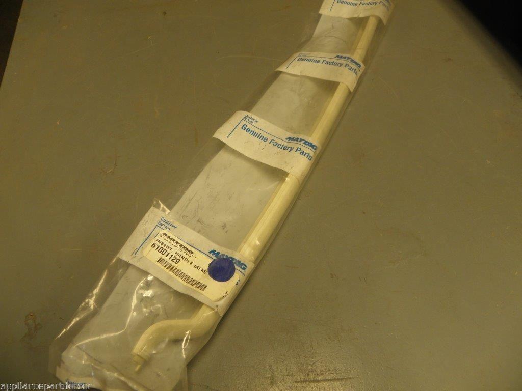 Maytag Admiral Refrigerator 61001129 Handle Insert (almond) NEW IN BOX