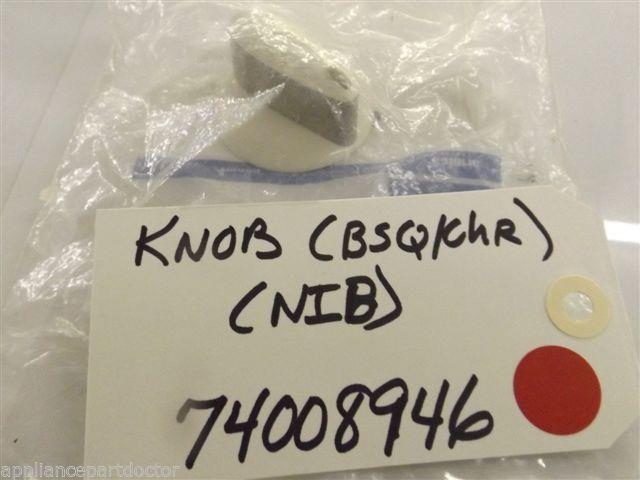 Maytag Stove  74008946  Knob (bsq/chr)  NEW IN BOX