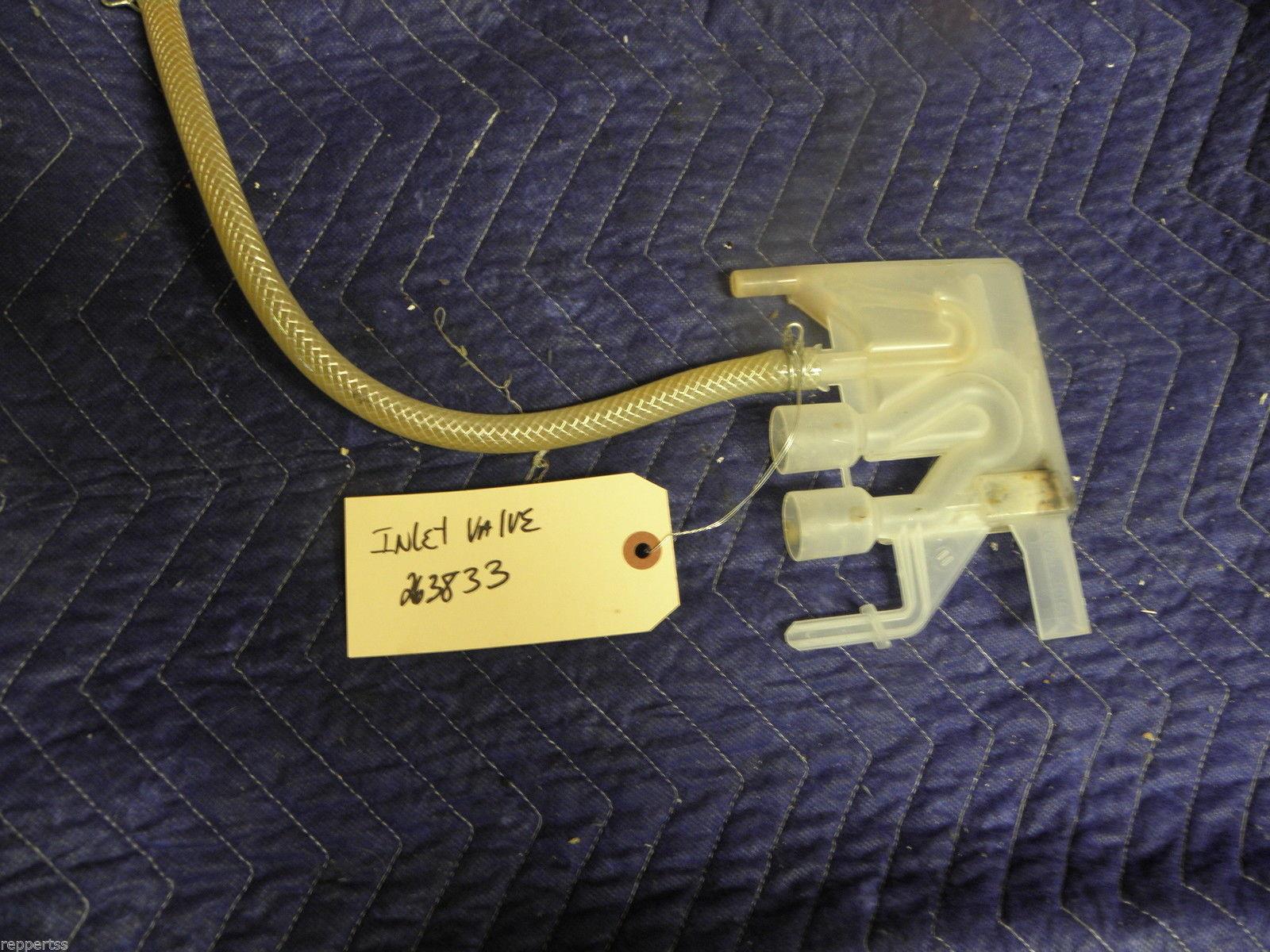 BOSCH DISHWASHER 263833 INLET VALVE USED PART ASSEMBLY FREE SHIPPING