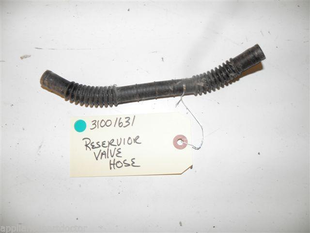 MAYTAG DRYER 31001631 RESERVOIR VALVE HOSE USED PART ASSEMBLY