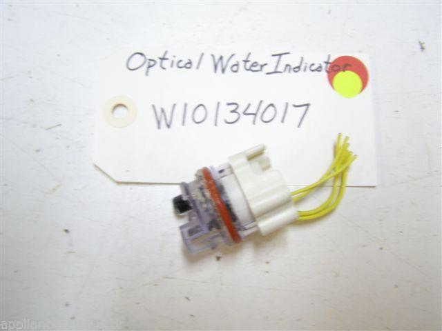 WHIRLPOOL DISHWASHER W10134017 OPTICAL WATER INDICATOR USED PART ASSEMBLY