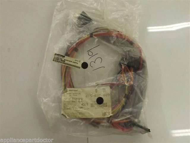 Maytag Washer Combo  22001940  Harness, Washer (upper)    NEW IN BOX