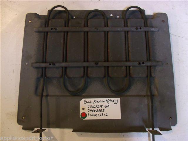 maytag STOVE 7406P218-60 74003040 Element, Broil 74003563 used part