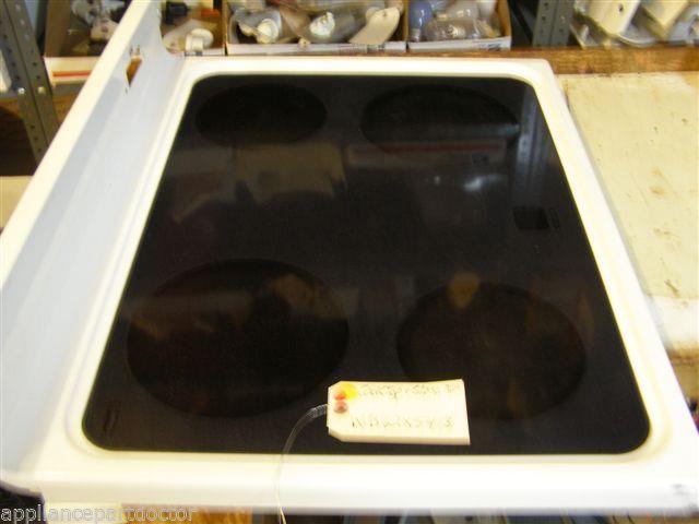 GE Stove  WB62X5418  Cooktop & Glass Asm Marks from use  used