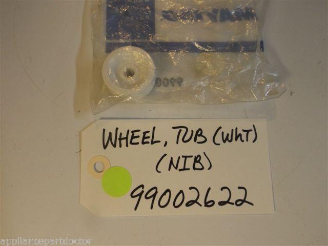 Maytag Amana Dishwasher  99002622  Wheel, Tub (Wht)  NEW IN BOX