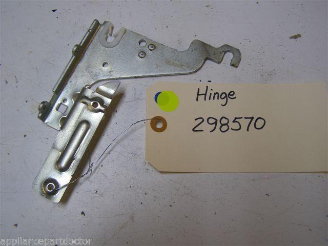 BOSCH DISHWASHER 298570 HINGE USED PART ASSEMBLY
