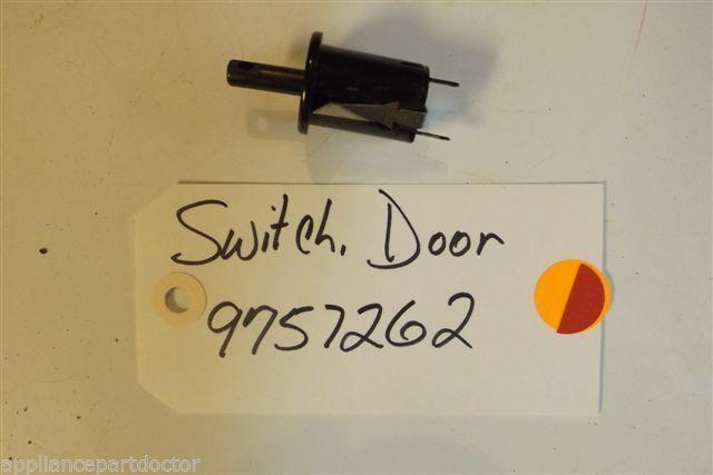 WHIRLPOOL Stove 9757262 Switch, Door USED PART