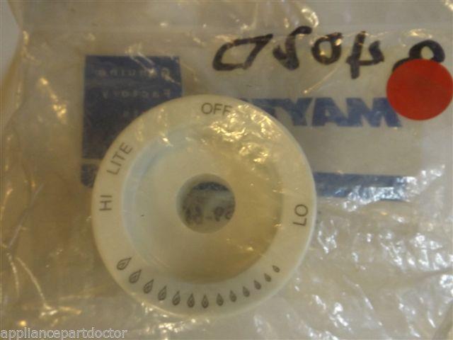 Maytag Jenn Air Gas Stove  7740P059-60  Bezel, Knob (wht)   NEW IN BOX