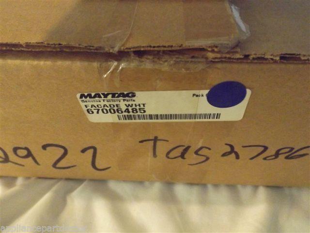 KENMORE REFRIGERATOR 67006485 FACADE (WHT)  NEW IN BOX