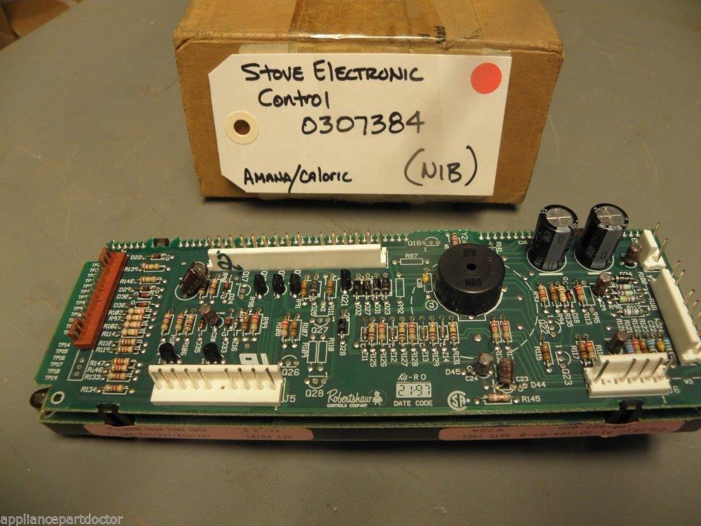Amana Caloric Stove 0307384 Electronic Control NEW IN BOX