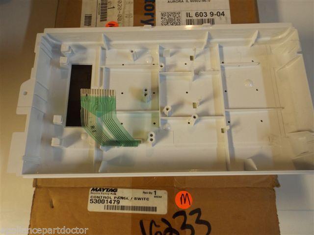 Maytag Microwave  53001479  Control Panel/switch Asy (wht) NEW IN BOX