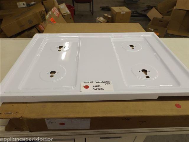 Maytag Amana Stove 308964W Maintop, Sealed Burner (white)   NEW IN BOX