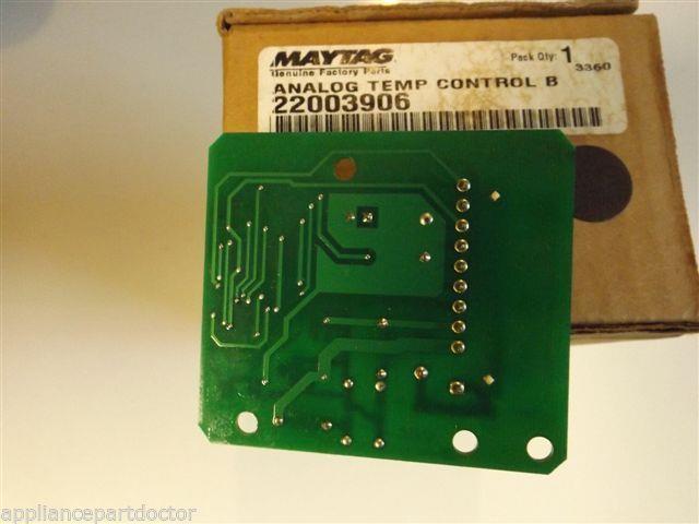 Maytag Washer  22003906  Analog Temp Control Board  NEW IN BOX