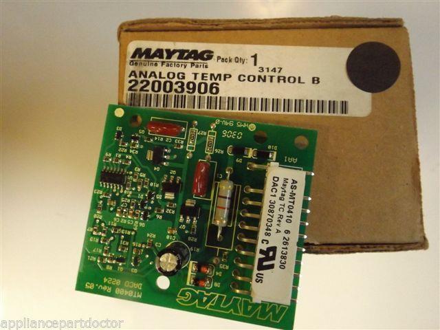 Maytag Washer  22003906  Analog Temp Control Board NEW IN BOX