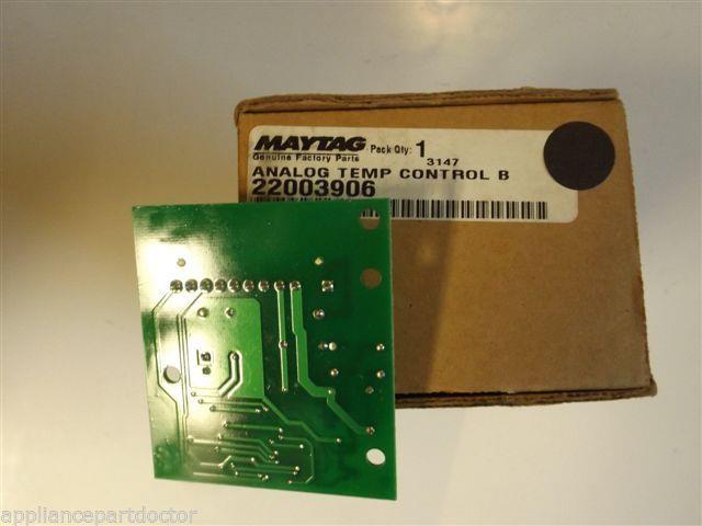 Maytag Washer  22003906  Analog Temp Control Board NEW IN BOX