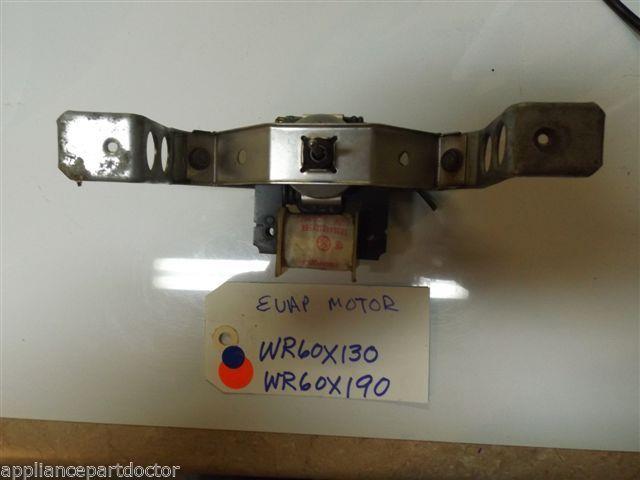 REFRIGERATOR WR60X130 WR60X190 EVAPORATOR MOTOR WITHOUT BLADE USED PART