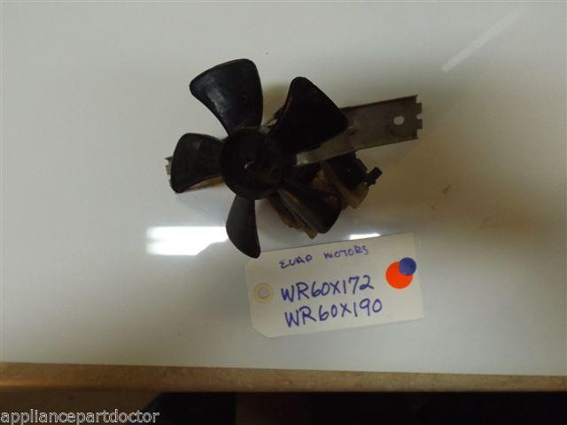 REFRIGERATOR WR60X172 WR60X190 EVAPORATOR MOTOR USED PART
