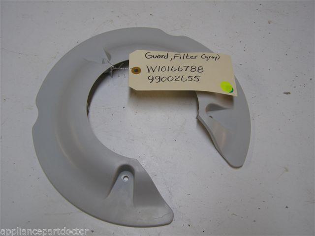 MAYTAG DISHWASHER W10166788 99002655 GRAY FILTER GUARD USED PART ASSEMBLY